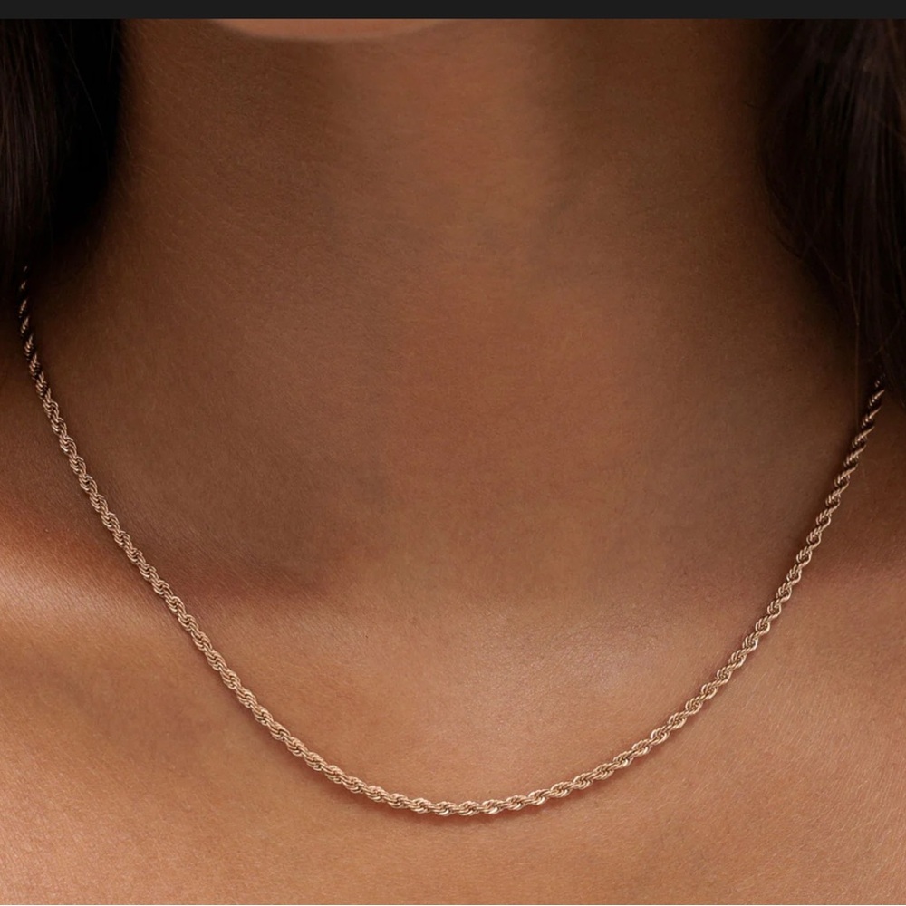 Atolea CALVI ROPE CHAIN NECKLACE NWT 39cm + 5 cm extender | 15" + 2" extender